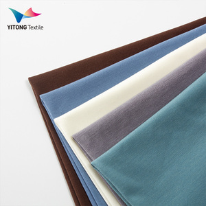 Tissu en tricot Interlock 230gsm 56% Acrylique 28% Modal 9% Viscose 7% Spandex Tissu pour vêtements <span class=keywords><strong>de</strong></span> détente - Product Image 4