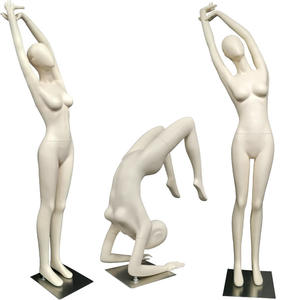 Maniquí de Yoga femenino <span class=keywords><strong>para</strong></span> exhibición de <span class=keywords><strong>ropa</strong></span>, maniquí deportivo de cuerpo completo, soporte de mano - Product Image 3