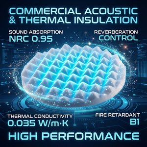 Panneau <span class=keywords><strong>acoustique</strong></span> d'insonorisation isolation blanche et matériau insonorisé pour voiture <span class=keywords><strong>mousse</strong></span> <span class=keywords><strong>acoustique</strong></span> blanche - Product Image 1