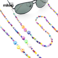 SY chaînes de lunettes colorées perles de lunettes de soleil porte-bracelet élégant chaîne de retenue de lunettes