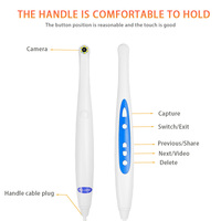 Endoscope médical dentaire électrique portable intégré avec scanner intra-oral numérique HD 17 pouces, application/WiFi HDMI pour moteur endodontique