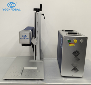 Yeelaser 30W xách tay sợi <span class=keywords><strong>Laser</strong></span> đánh dấu máy hoạt động dễ dàng New raycus công nghệ DXF 20W/50W/100W chia tùy chọn cho kim loại - Product Image 4