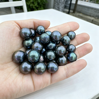 Perles d'eau douce naturelles Muses Jewels 11-12mm, couleurs mélangées, dorées, violettes, paon, noires, non percées, fournitures pour la fabrication de bijoux DIY