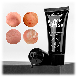 <span class=keywords><strong>Mascarilla</strong></span> facial para <span class=keywords><strong>hombre</strong></span> 2 en 1 con Control de aceite de carbón vegetal, máscara de limpieza profunda de carbón de bambú, color negro - Product Image 2