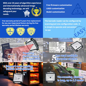 EMT8062C 여권 OCR MRZ 바코드 모듈 공항 여권 리더 내장 DM 스캐너 - Product Image 2