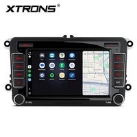 Autoradio Android 7 pouces 4+64 Go pour Volkswagen/Skoda/Seat, Octa Core 4+64 Go, 4G LTE, DSP, RDS, écran IPS, CarPlay, CE-XTRONS