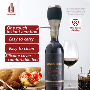 Wowshine eléctrico <span class=keywords><strong>aireador</strong></span> <span class=keywords><strong>de</strong></span> <span class=keywords><strong>vino</strong></span> un toque <span class=keywords><strong>de</strong></span> aireación - Product Image 3