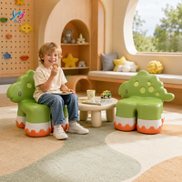 Chaise Moderne Sculpturale en Fibre de Verre Écologique et Durable pour Salon, Salle à Manger, Appartement, avec Design Dinosaure Cartoon