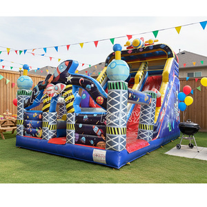 <span class=keywords><strong>Castillo</strong></span> Inflable con Tobogán para Interiores y Exteriores, Área de Juegos, Uso Comercial, Capacidad Superior a 500 kg, Garantía de 3 Años - Product Image 5