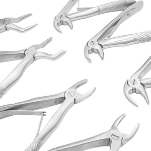 Pinzas de Extracción Dental Pediátricas, Instrumentos Quirúrgicos Dentales, Pinzas de Extracción de Dientes del Saburdo de la Mandíbula Superior e Inferior - Product Image 6