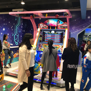 Jeux d'arcade à pièces Machine à musique Pump It up Dance Racing Machine pour <span class=keywords><strong>2</strong></span> joueurs - Product Image 3
