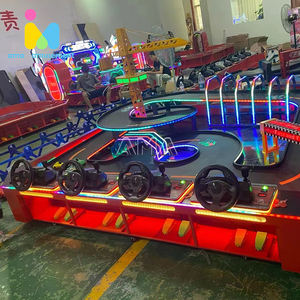 ตู้เกมสวนสนุกตู้เกมสำหรับศูนย์เกมตู้แข่งแข่งแบบนั่งได้4ผู้เล่น - Product Image 2