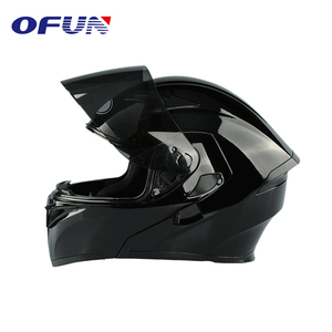 Ôn Châu của nhà sản xuất mở mặt xe máy Mũ bảo hiểm với đôi PVC <span class=keywords><strong>Visor</strong></span> Flip-up thiết kế xúc tiến bán hàng ABS và PC Chất liệu - Product Image 2