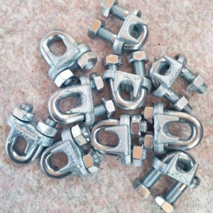 Abrazadera <span class=keywords><strong>de</strong></span> Cable <span class=keywords><strong>de</strong></span> Acero Galvanizado con Tapa Antideslizante, Tamaños Personalizables, Gran Venta - Product Image 6