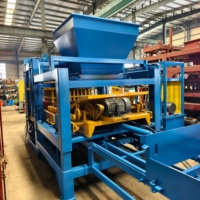 Máquina de Producción de Bloques de Hormigón QT10-15, Equipo Automático de Alta Capacidad para Fabricación de Ladrillos