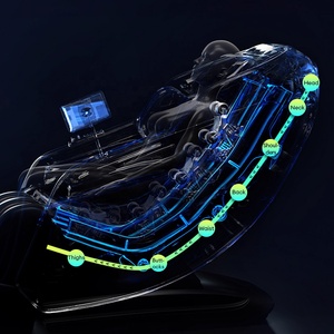 Sillón de Masaje de Alta Gama 3D 4D SL Track, Masaje Corporal Completo, Gravedad Cero, Lujoso, Eléctrico, Robótico, Shiatsu, con Música Relajante - Product Image 2