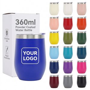 Offre Flash : Tasse Isotherme Double Paroi 360ml en Acier Inoxydable Incassable pour Café, Vin et Boissons Glacées – Idéale pour la Salle de Sport - Product Image 2