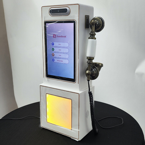 Téléphone vidéo tactile avec écran 10,1'' pour livre d'or vidéo et audio, haute résolution, prend en charge 8 langues avec 64 Go - Product Image 6