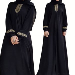 HANO Großhandel Modische Neue Abaya Jilbab Dubai Gebetskleidung <span class=keywords><strong>Buibui</strong></span> Kebaya Muslimische Islamische Kleidung mit Schal - Product Image 1