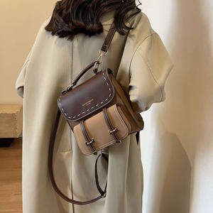 Vente en gros de sac d'étudiant de style rétro sac à dos de loisirs de poche version coréenne du cartable rétro pour filles dames - Product Image 5