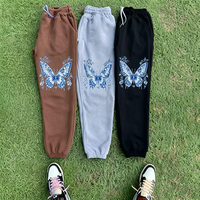 Ensemble survêtement streetwear personnalisé en coton 100% pour homme, imprimé en relief, surdimensionné et lourd, composé d'un pantalon de survêtement et d'un sweat-shirt à capuche