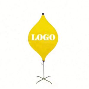 Bandera Giratoria Promocional con Diseño Personalizado Único, Bandera Publicitaria para Ferias Comerciales, Pancarta Publicitaria para Exteriores, Bandera Decorativa para Exhibiciones - Product Image 1