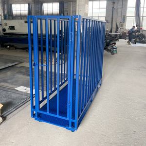 LCD/LED 디스플레이 3000kg 용량 OEM 사용자 정의 양 말 소 및 돼지 계량 기계에 대한 가축 규모 - Product Image 1