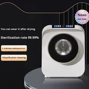 <b>Mini</b> Fully Auto Portable 1kg Front Loading <b>Washing</b> <b>Machine</b> With Baby Sterilization Integrated Underwear Drying for Car Fully Aut - Product Image 1
