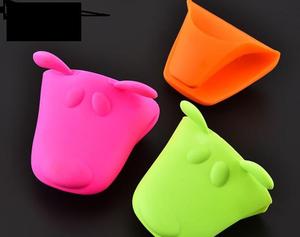 Gants de four en silicone résistants à la chaleur, imprimés motifs animaux, livraison rapide - Conception en deux parties, technologie de moulage, étanches et compatibles lave-vaisselle - Product Image 6