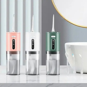 Irrigador Bucal Portátil Recargable con Logotipo Personalizado, Irrigador Bucal Eléctrico Inalámbrico de 280 ml para el Cuidado Bucal, Limpiador Dental con Chorro de Agua para la Limpieza de Dientes - Product Image 2