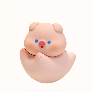 Figurine de dessin animé Yo Flip Up Tumbler en résine, décoration de bureau mignonne, jouet anti-stress - Product Image 2