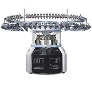 Inter-Rib Multi Function Computerized Jacquard Knitting Machine Single Jersey Circular Knitting Machines