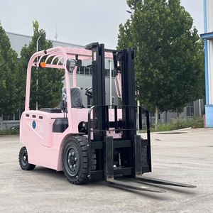Montacargas YINGWO Mini de 1-2 Toneladas, Compacto, con Batería de Iones de Litio, 4WD, Desplazador Lateral Hidráulico, Portátil y de Fácil Operación - Product Image 1