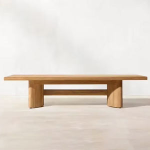 Venta directa de fábrica BOHO Mix-material Moderno Eco Agua UV Resist Madera de teca Muebles de exterior Sofá Conjunto Jardín Villa Hotel Resort - Product Image 6