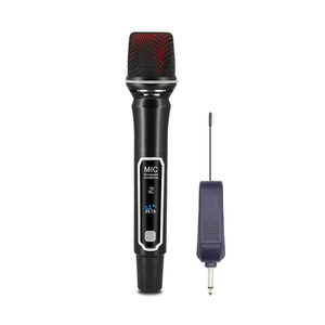 Professional Dynamic <b>Wireless</b> Handheld <b>Microphone</b> Set Portable Plastic <b>Microphone</b> Rotatable Plug Omni-directional for Flexible - Product Image 4