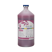 Tinta Cetak Sublimasi Digital Zhongliqi Berkualitas Tinggi Berbasis Air 1000ml CMYK untuk Kain Polyester Non Katun