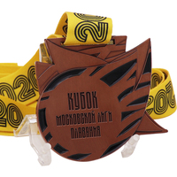 Carnaval Allemagne Médaille personnalisée Medaille Die Casting Coin avec sérigraphie Festival Carneval Clown Design