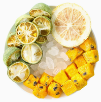 Fabrieksgroothandel Gefreeze-droogde Kumquat Citroen Passievrucht Afvalthee Koudgezetelde Thee Vitamine C Zakje OEM Beschikbaar