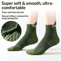 Chaussettes unisexes en tricot mi-mollet, absorbant les chocs, antidérapantes, pour les sports de plein air, le cyclisme et la course à pied