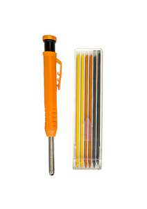 'Hộp chế biến gỗ di động, có thể đeo với đai 'Bộ vuông kèo nhôm 7 inch 175mm có bút chì với thước dây 5m - Product Image 5