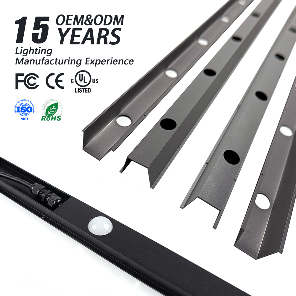 Led Track Light Rgb Aluminum 1m 5hole 30mm IP65 Christmas Light Smart App Control Aluminum Track Facade Led Point Light · image 3