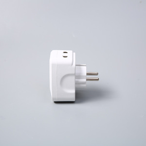 Adaptateur de voyage E823, prise universelle, 100-240V, Port USB, matériau ABS, conception compacte pour la norme européenne - Product Image 4