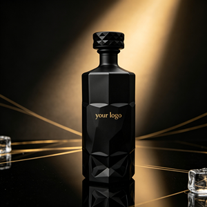 Bouteille en verre vide personnalisée transparente <span class=keywords><strong>de</strong></span> 500 ml et 700 ml pour spiritueux, liqueurs, whisky, brandy avec bouchon - Product Image 5
