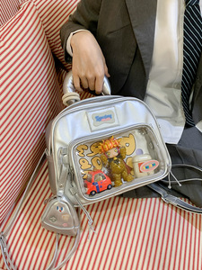 Borsa multiuso con zaino a tracolla a forma di mostro personalizzata in fabbrica borsa da esposizione con Pin Kawaii per Cosplay - Product Image 4