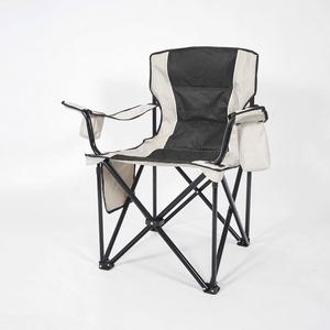 Portable Foldable <b>Director</b> <b>Chair</b>, Lightweight Outdoor Camping <b>Chair</b> with Armrest Storage Bag - Product Image 3