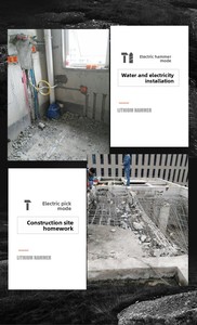 <span class=keywords><strong>Marteau</strong></span> perceuse à percussion sans fil pour outil électrique multifonctionnel portable 21V <span class=keywords><strong>Marteau</strong></span> perforateur sans fil - Product Image 4