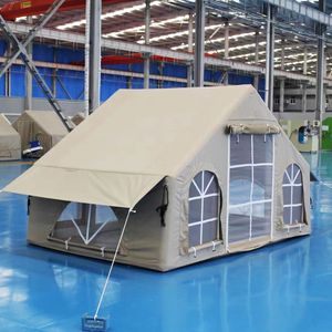 Carpa Inflable Grande para Acampar, Carpa de Algodón para Exteriores, Familiar, Impermeable, Personalizada, Hermética - Product Image 5