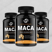Suplemento de Raíz de Maca en Cápsulas, Extracto de Raíz de Maca para Hombres y Mujeres, Venta Caliente OEM ODM