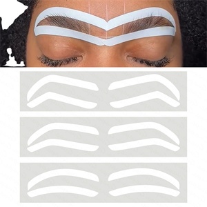 Plantilla desechable para mapeo de cejas, regla para tinte de cejas en spray, para uso profesional en salones de microblading y estudios de PMU - Product Image 1