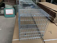 Humain Live Multi Catch Wire Mesh Metal Mouse Rat Cage Animal Trap Cage
